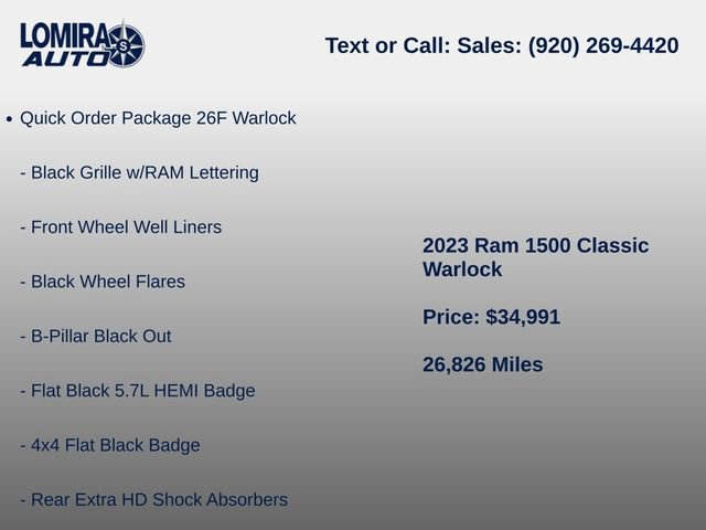 Used 2023 RAM 1500 Warlock AWD/4WD image 7