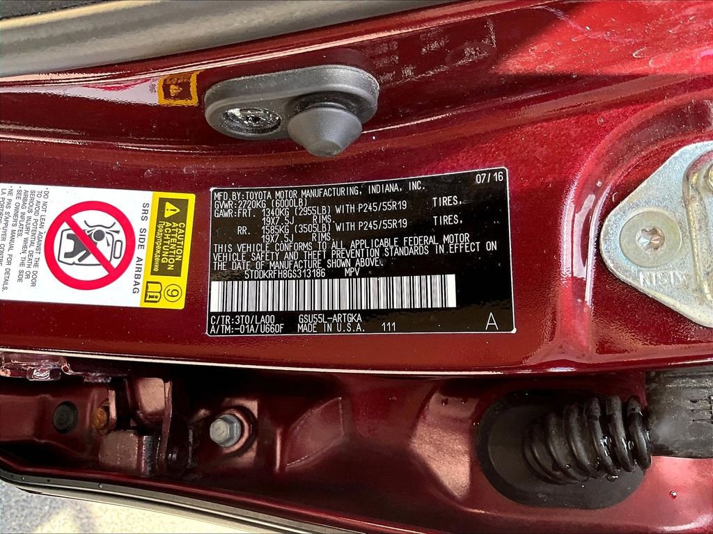 Used 2016 Toyota Highlander Limited w/ Protection Package #3 image 31