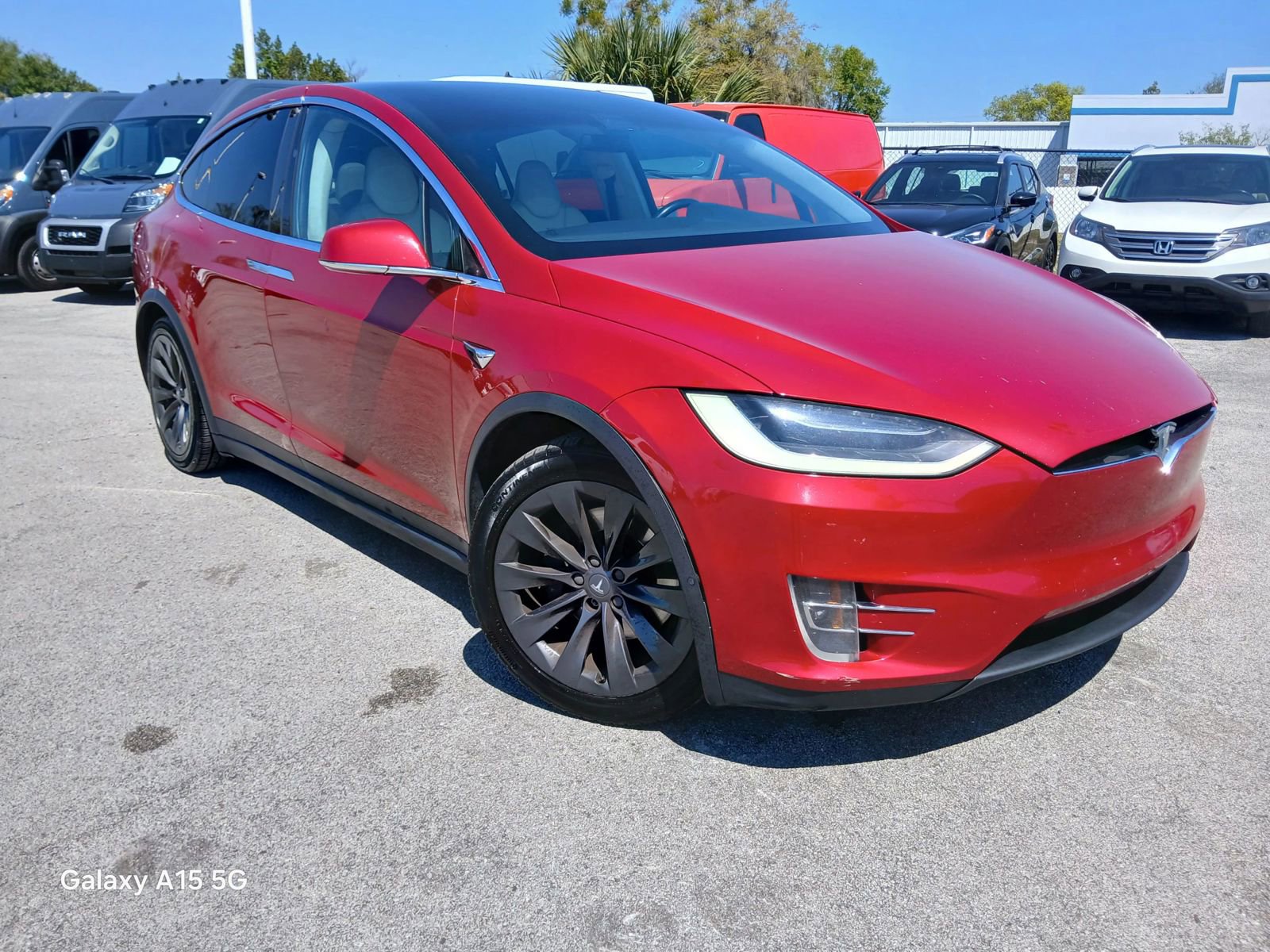 Used 2018 Tesla Model X 75D AWD/4WD image 1