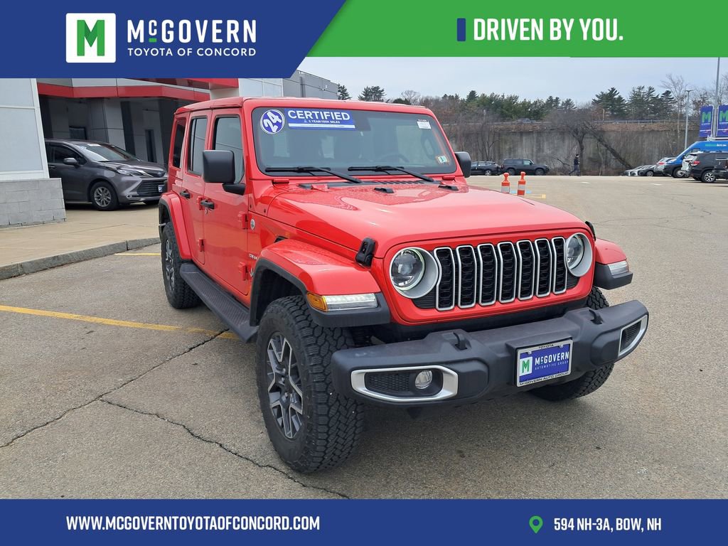 Used 2024 Jeep Wrangler Unlimited Sahara AWD/4WD image 8