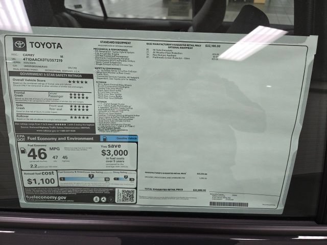 New 2026 Toyota Camry SE FWD image 7