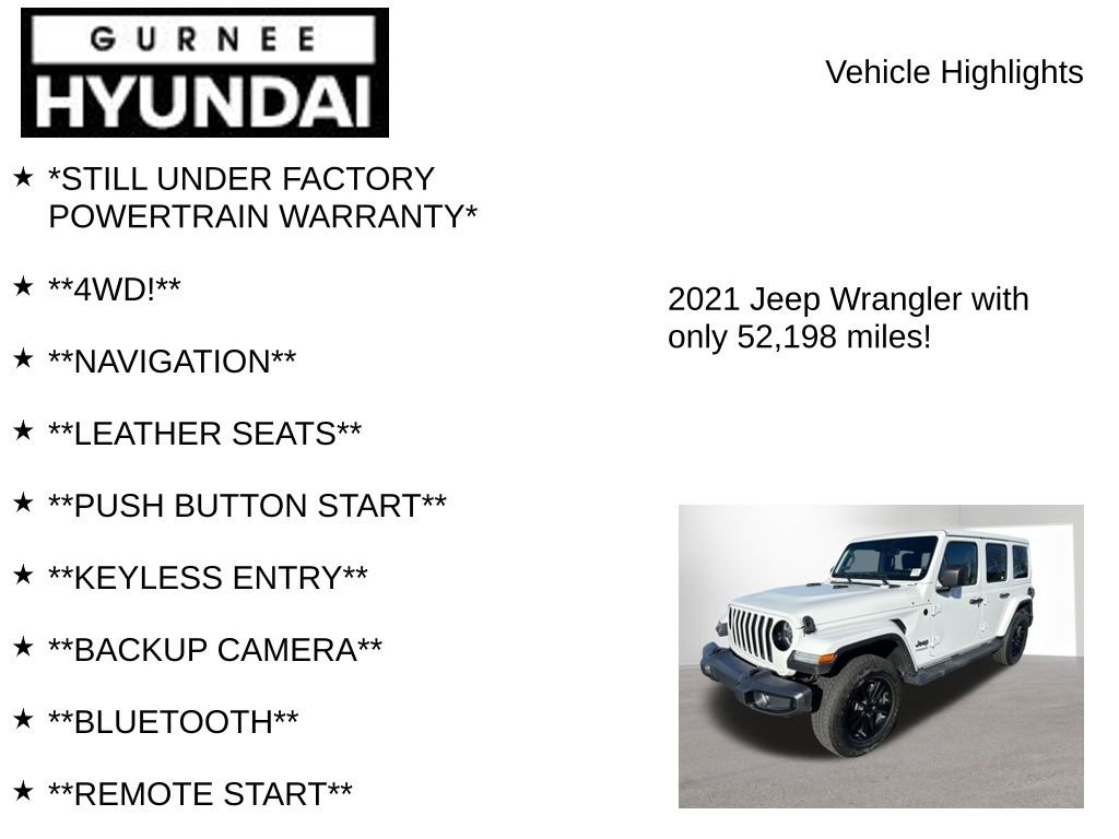 Used 2021 Jeep Wrangler Unlimited Sahara image 8