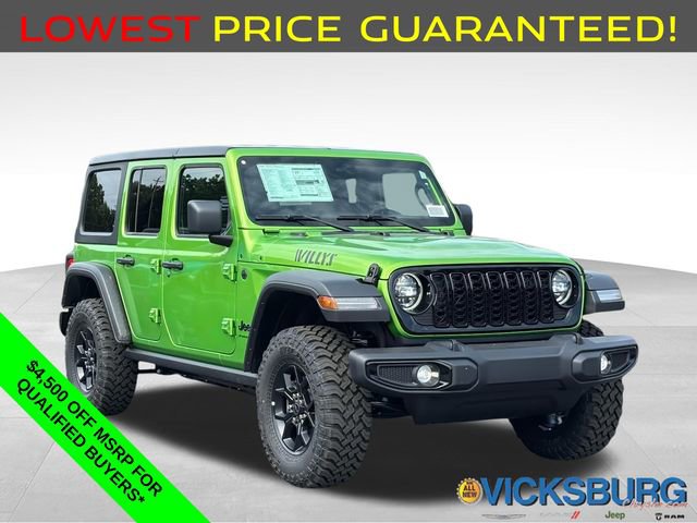 New 2025 Jeep Wrangler Willys