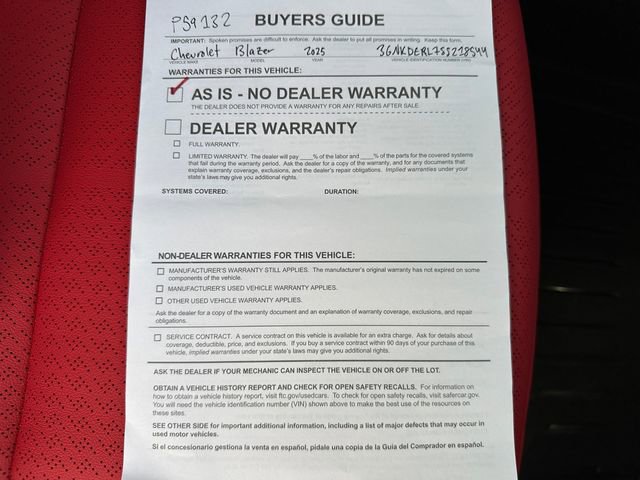 Used 2025 Chevrolet Blazer EV SS image 41