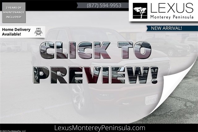 Used 2022 RAM 1500 Limited w/ Body Color Bumper Group image 1