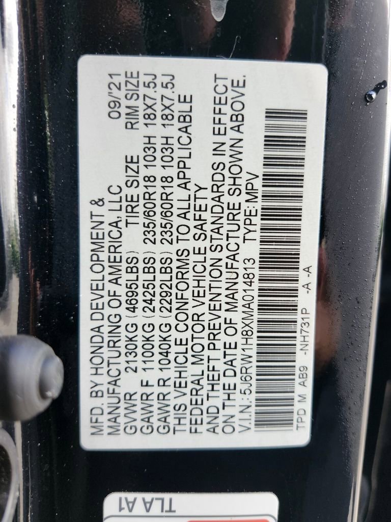 Certified 2021 Honda CR-V EX-L image 20