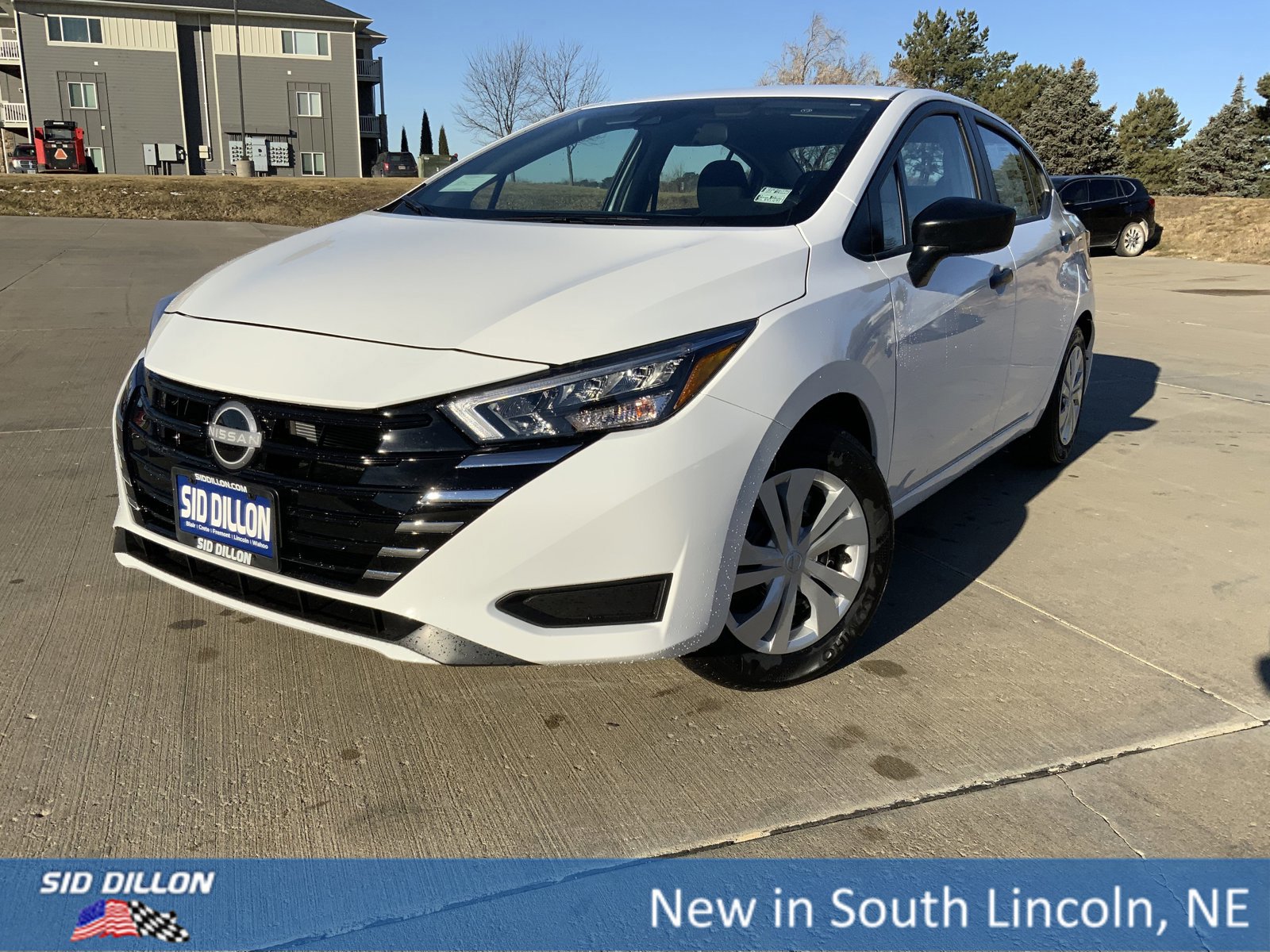 New 2025 Nissan Versa S w/ Trunk Package