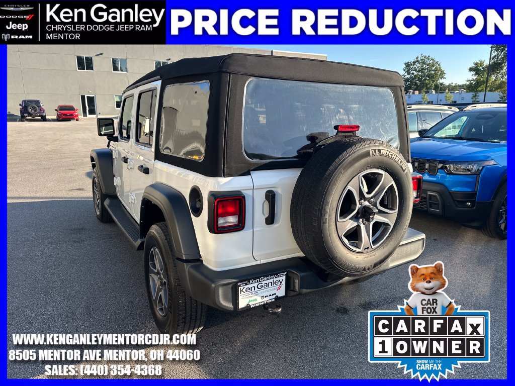 Certified 2023 Jeep Wrangler Unlimited Sport AWD/4WD image 7