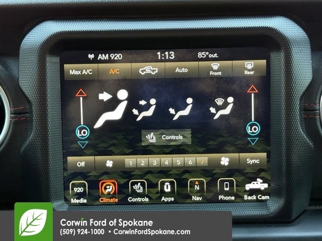 Used 2020 Jeep Gladiator Rubicon w/ Advanced Safety Group AWD/4WD image 28
