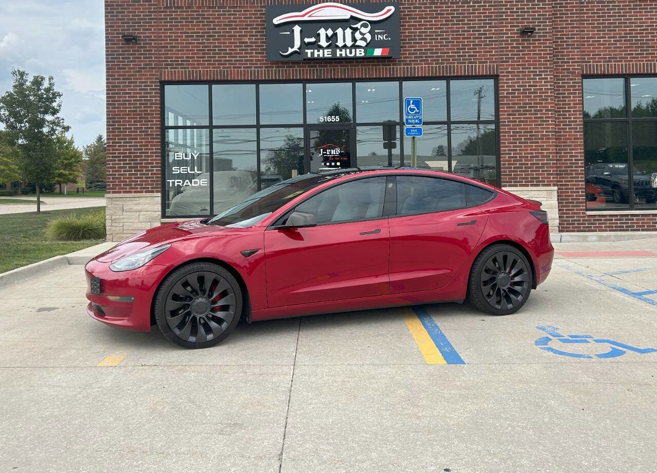 Used 2021 Tesla Model 3 Performance