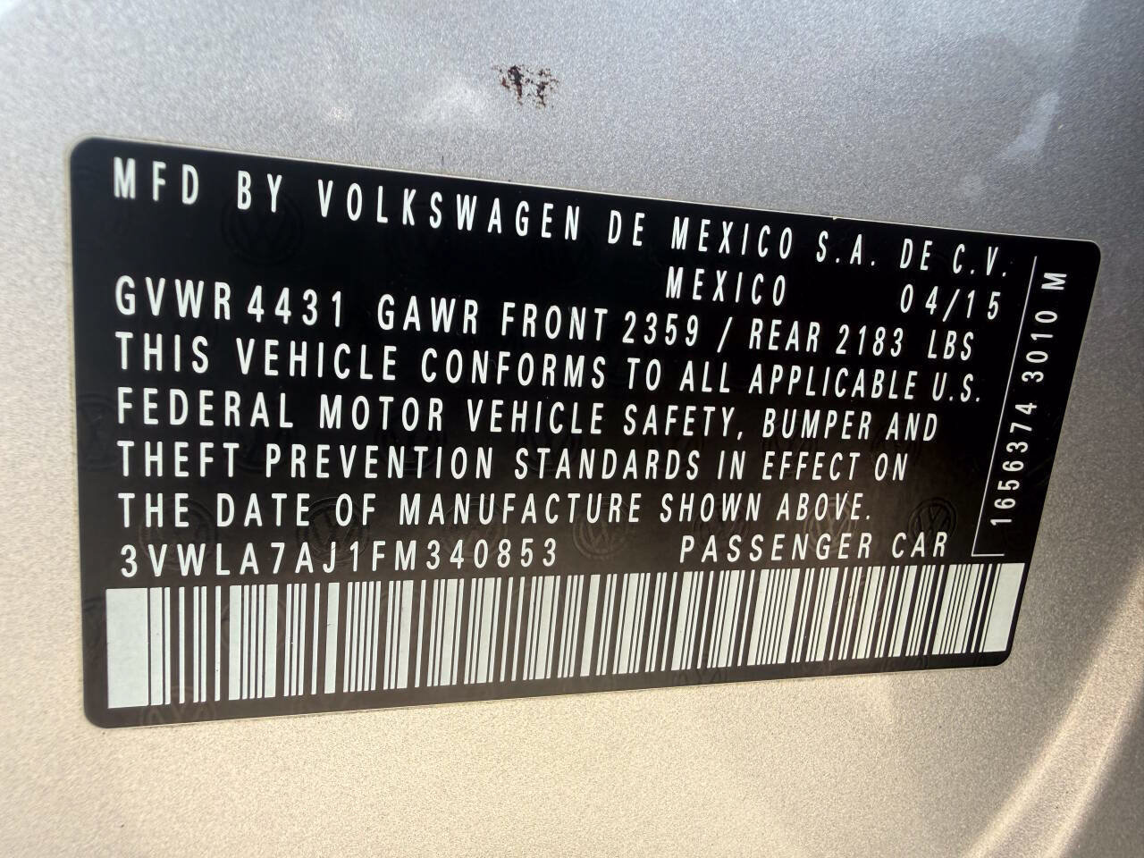 Used 2015 Volkswagen Jetta TDI SEL FWD image 35