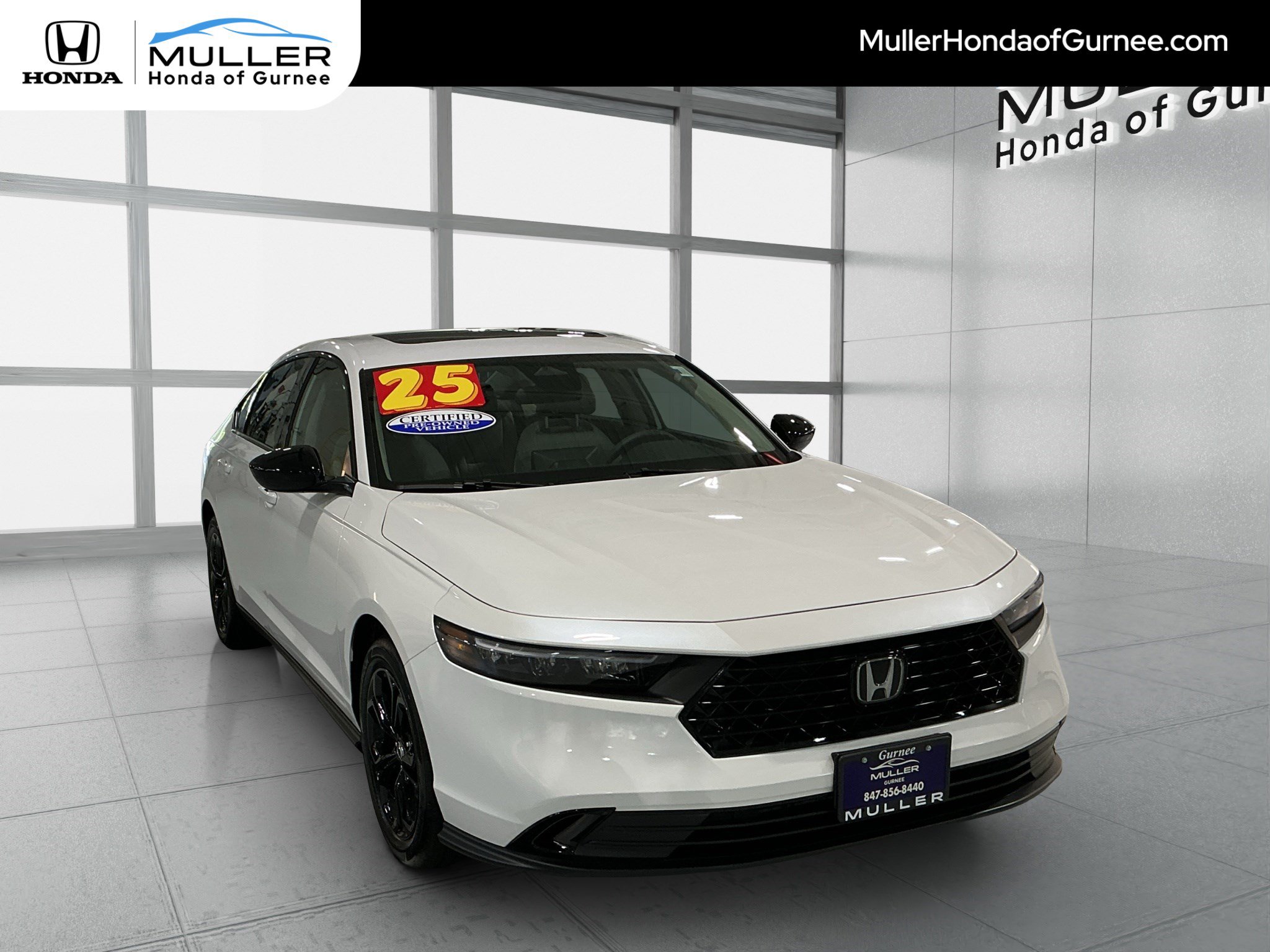 Certified 2025 Honda Accord SE image 1