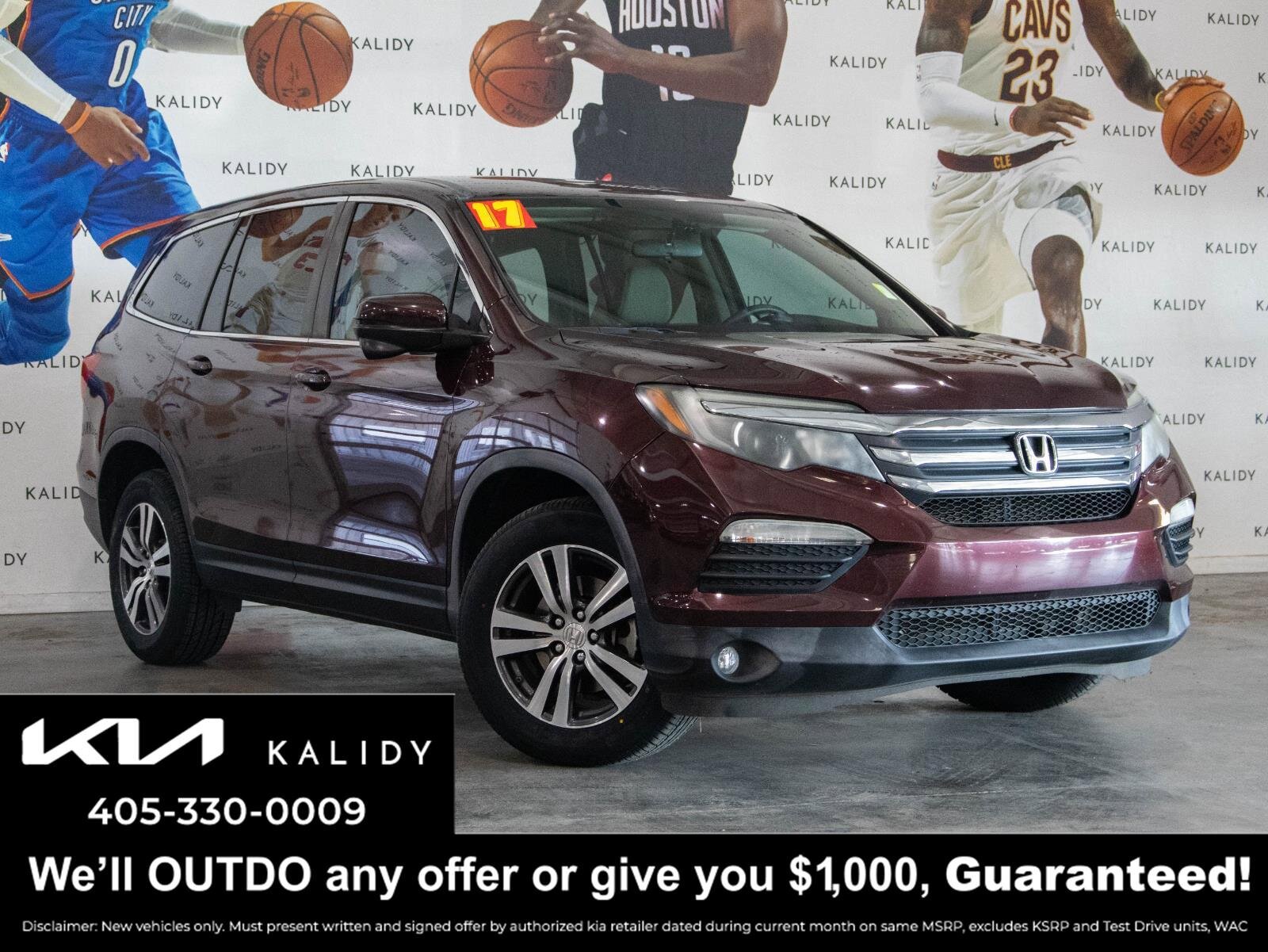 Used 2017 Honda Pilot EX image 1