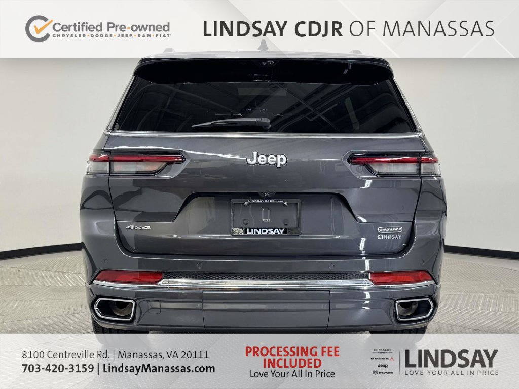 Used 2025 Jeep Grand Cherokee L Overland w/ Advanced Protech Group III AWD/4WD image 8