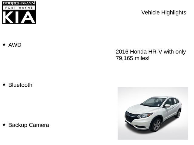 Used 2016 Honda HR-V LX image 7