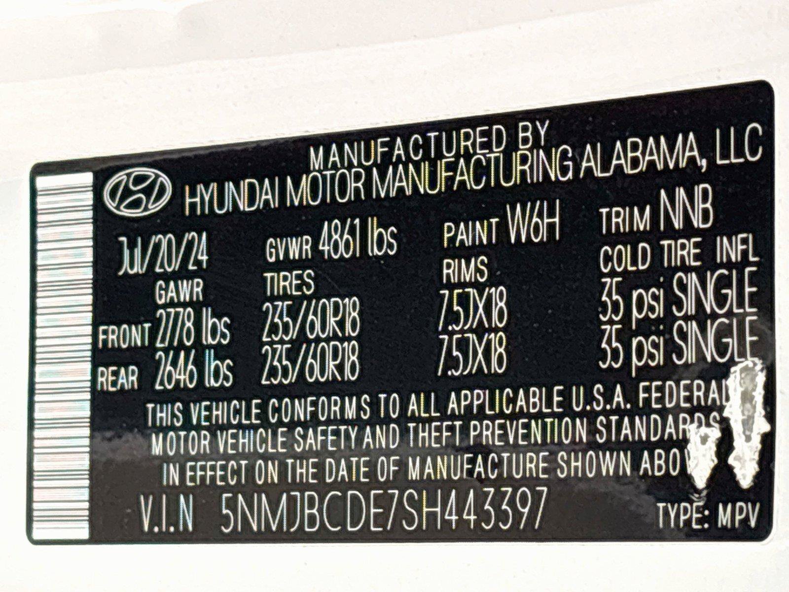 Certified 2025 Hyundai Tucson SEL AWD/4WD image 22