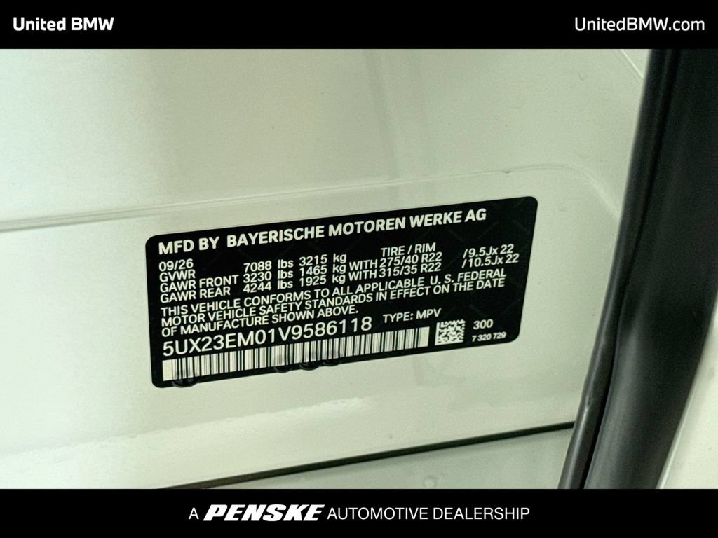 New 2027 BMW X7 xDrive40i w/ M Sport Package AWD/4WD image 23