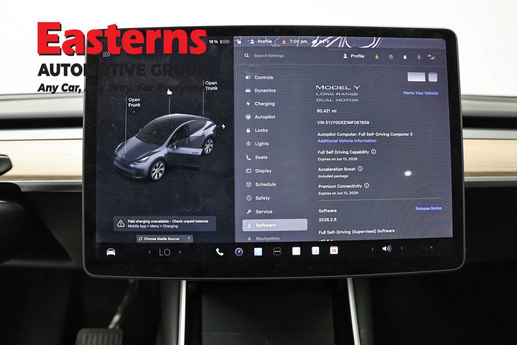 Used 2021 Tesla Model Y Long Range AWD/4WD image 12