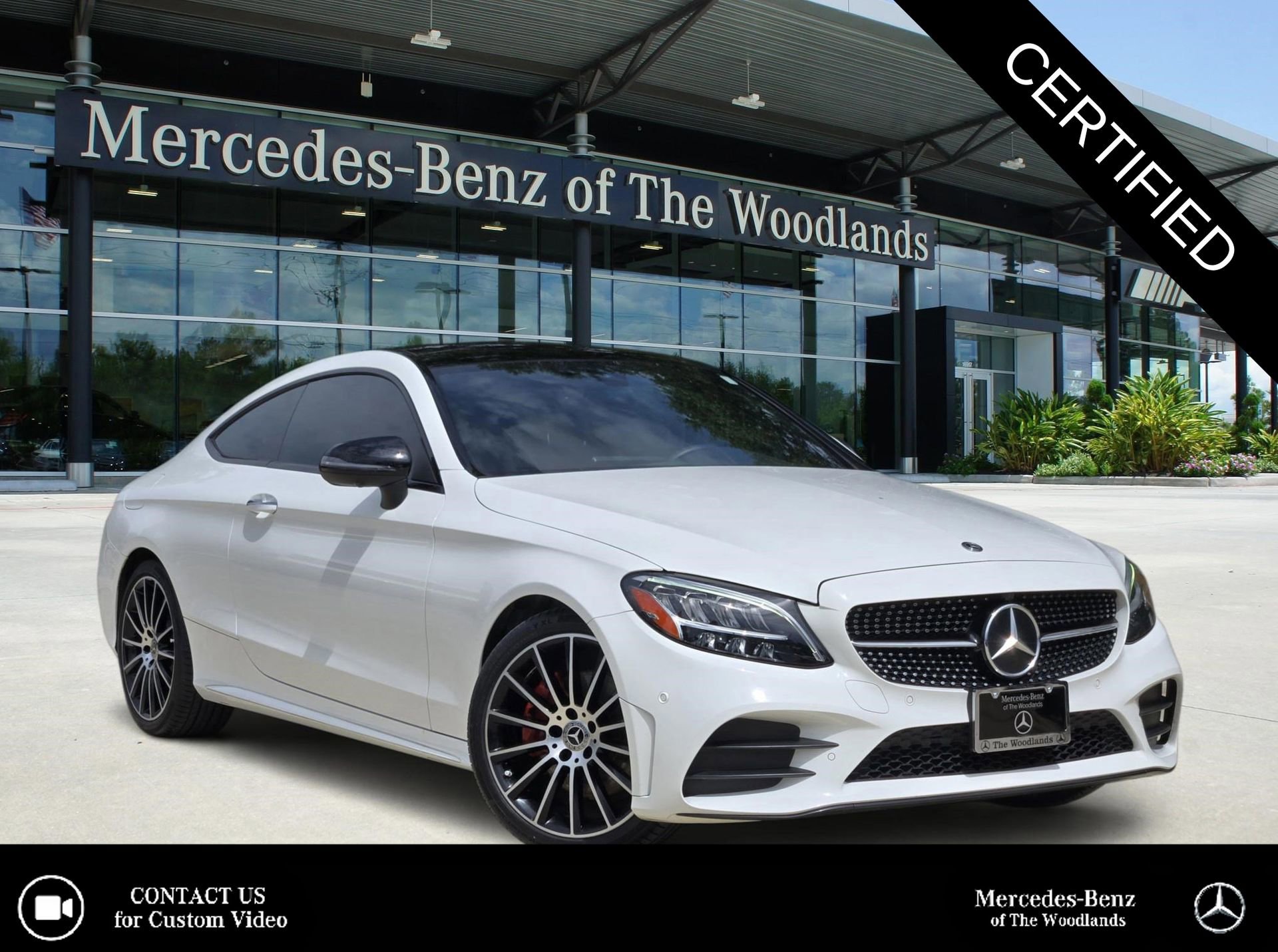 Certified 2021 Mercedes-Benz C 300 Coupe image 1