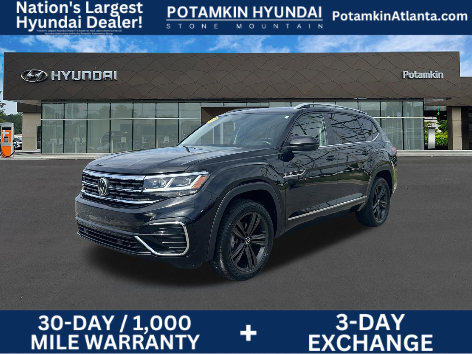 Used 2022 Volkswagen Atlas SEL R-Line AWD/4WD video 1