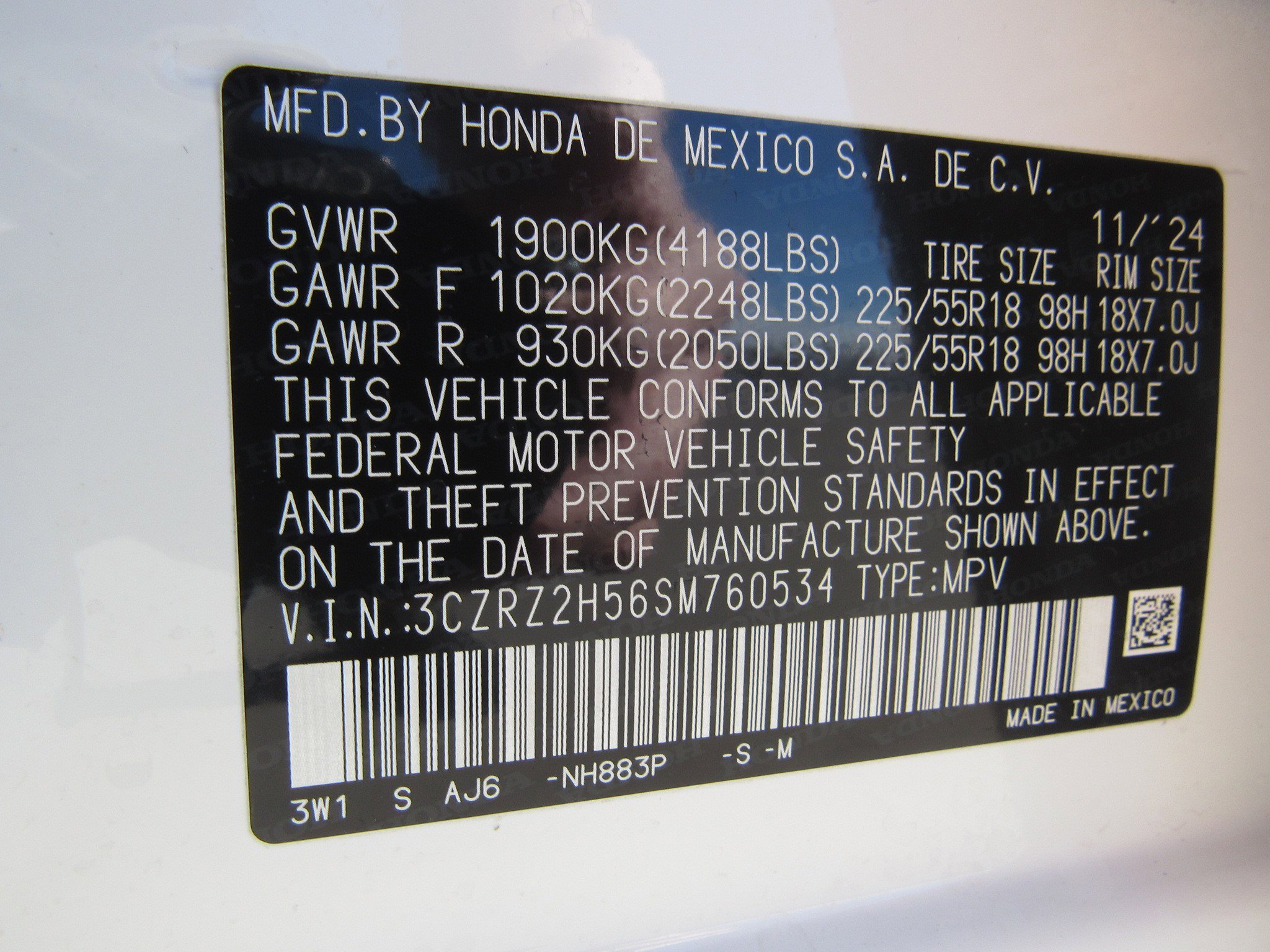 Used 2025 Honda HR-V Sport image 28