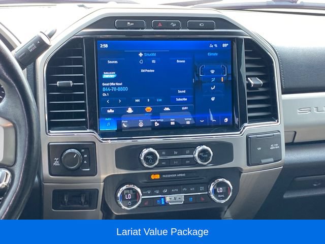 Used 2022 Ford F250 Lariat w/ Black Appearance Package AWD/4WD image 10
