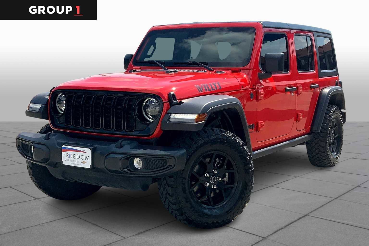 Used 2024 Jeep Wrangler Willys
