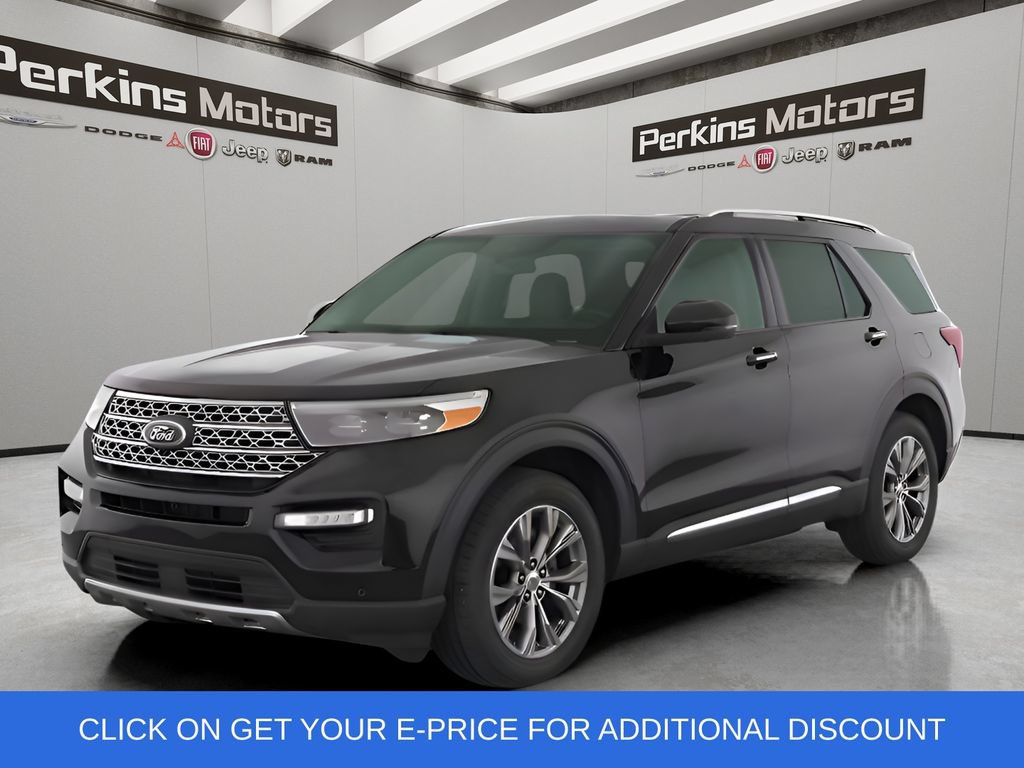 Used 2021 Ford Explorer Limited w/ Class III Trailer Tow Package RWD image 1