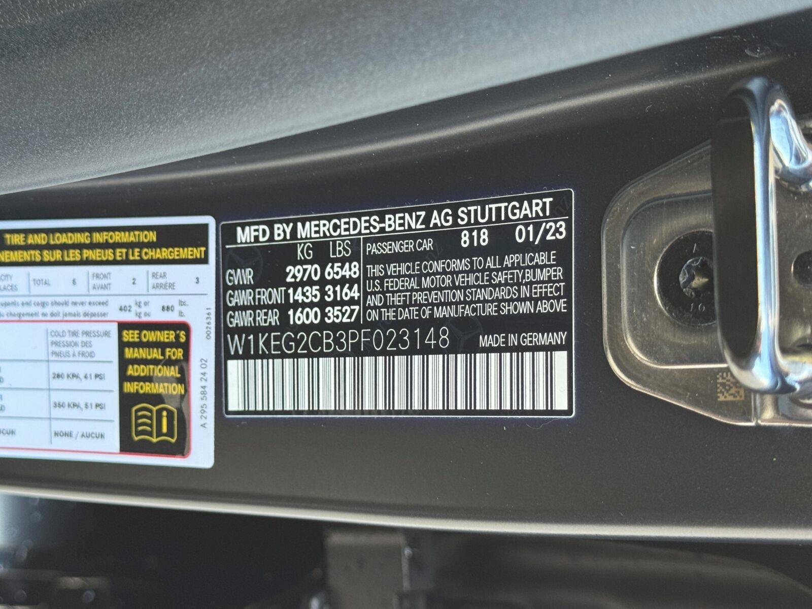 Used 2023 Mercedes-Benz EQE 500 4MATIC Sedan w/ Exclusive Trim Package image 49