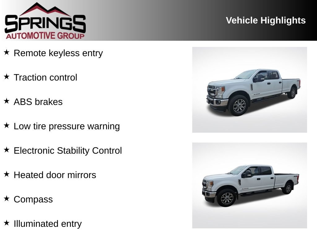 Used 2022 Ford F350 XLT w/ XLT Value Package AWD/4WD image 2