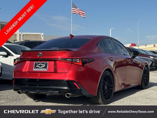 Used 2021 Lexus IS 350 F Sport w/ Dynamic Handling Package RWD image 4
