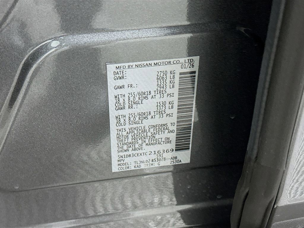 New 2026 Nissan Pathfinder SL AWD/4WD image 7