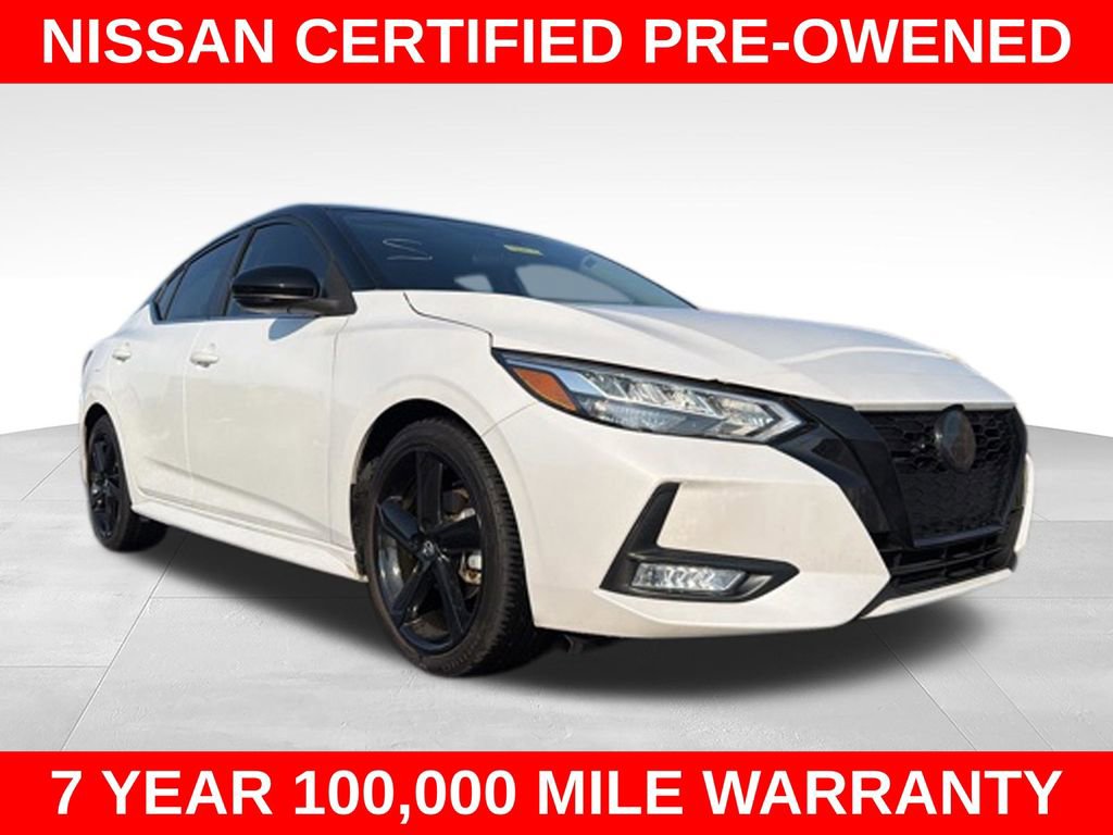 Certified 2023 Nissan Sentra SR w/ Midnight Edition Package FWD image 1