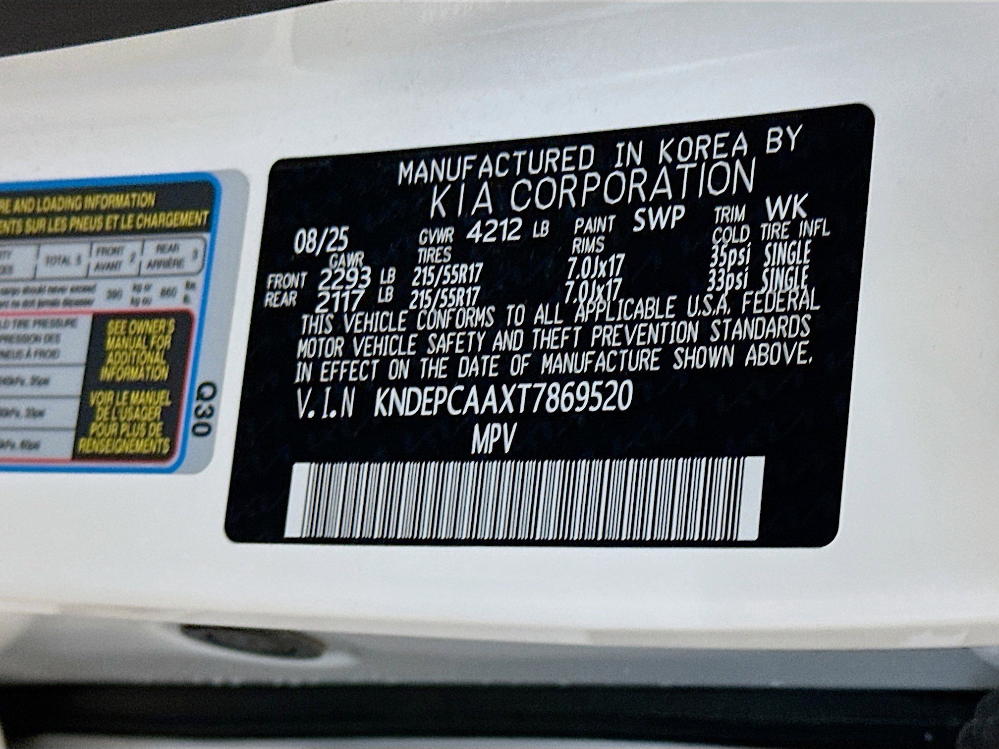 Used 2026 Kia Seltos LX AWD/4WD image 12