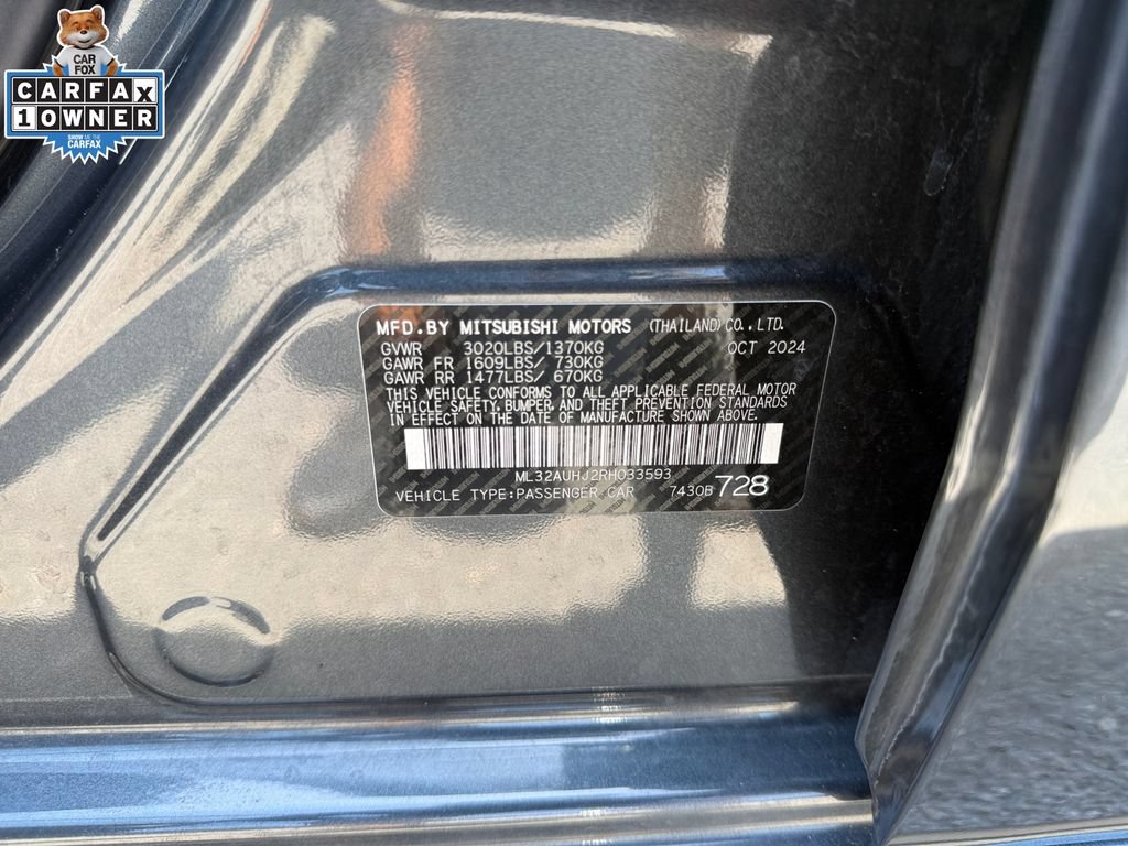 Used 2024 Mitsubishi Mirage FWD image 29