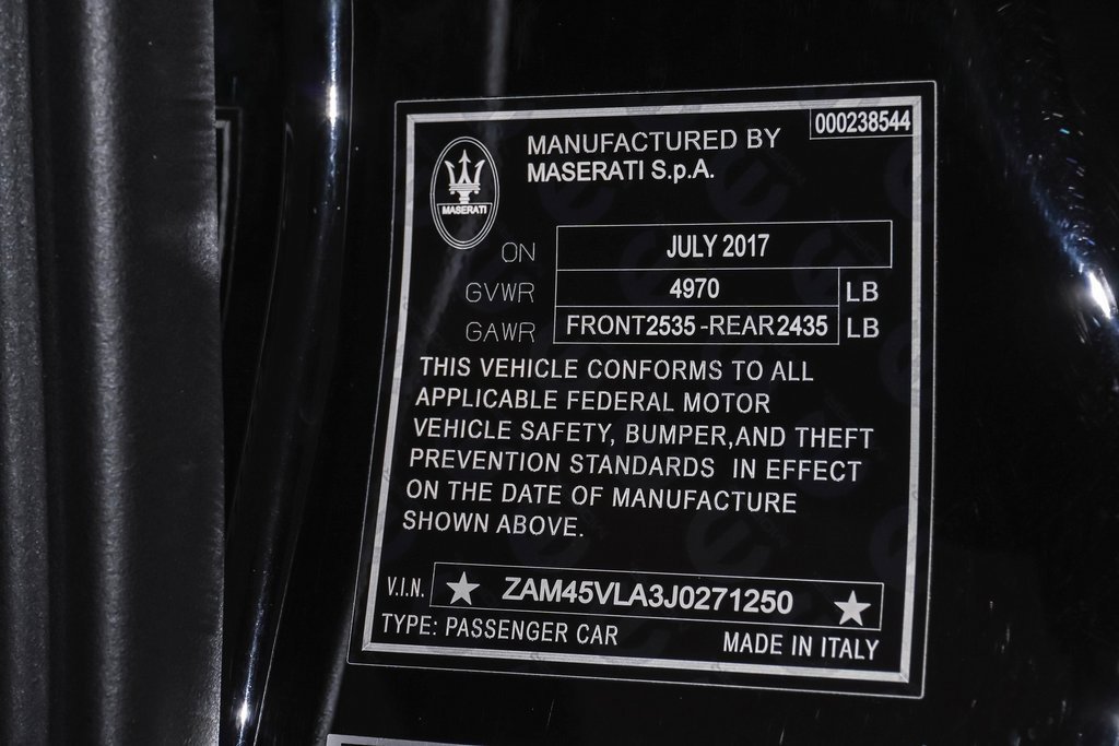 Used 2018 Maserati GranTurismo Sport image 35