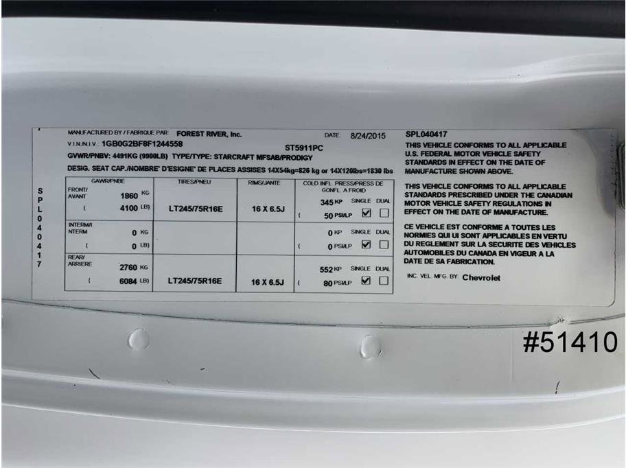 Used 2015 Chevrolet Express 3500 w/ School Bus Package image 15