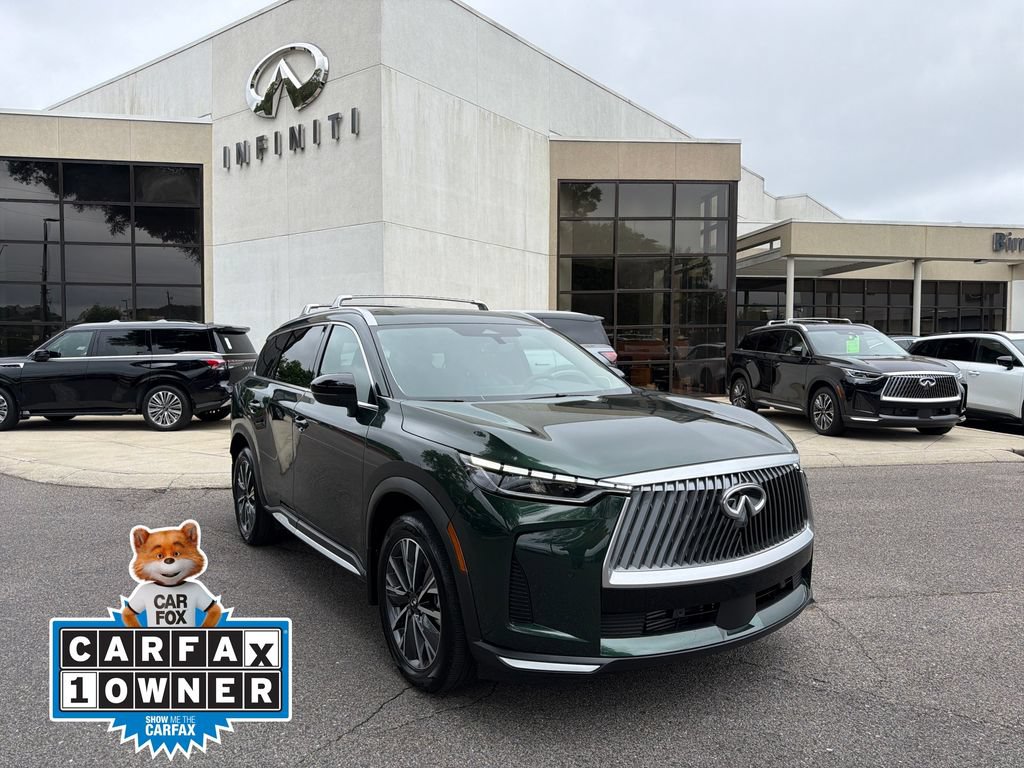 Certified 2026 INFINITI QX60 Luxe w/ Family Package FWD image 1
