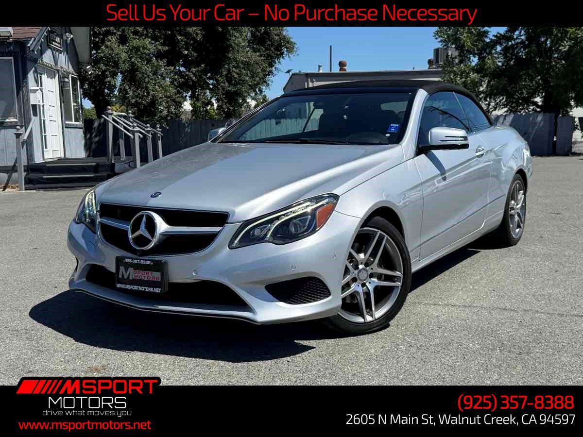 Used 2015 Mercedes-Benz E 400 Cabriolet w/ Premium 1 Package image 3