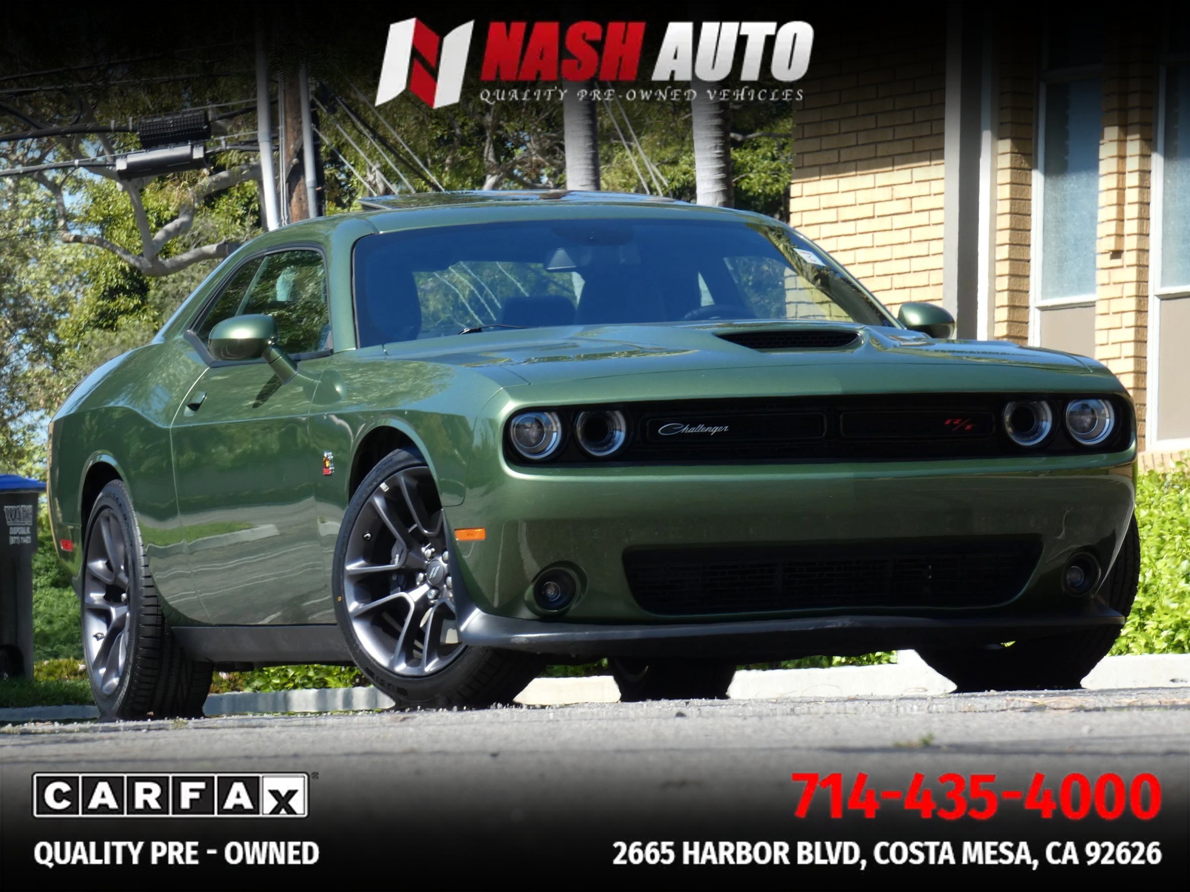 Used 2023 Dodge Challenger R/T Scat Pack w/ Plus Package RWD image 1