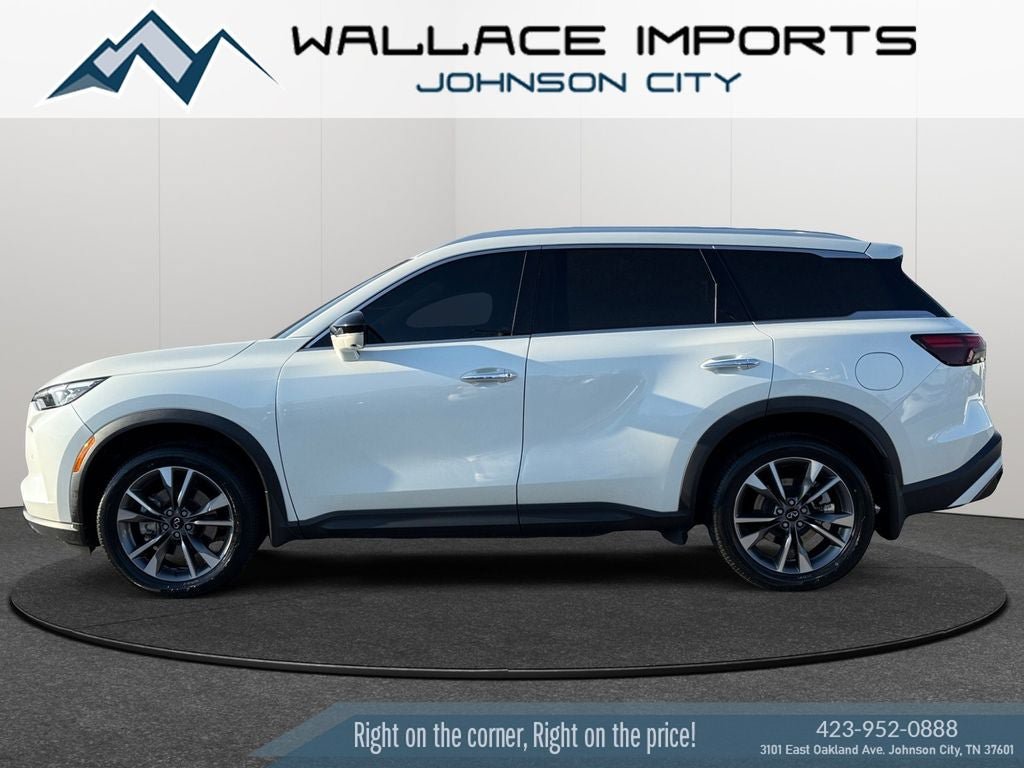 Used 2023 INFINITI QX60 Luxe w/ Cargo Package FWD video 2