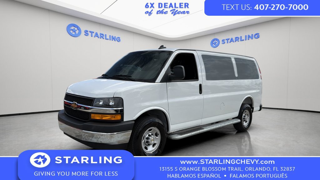 Certified 2025 Chevrolet Express 2500 w/ Driver Convenience Package RWD image 1