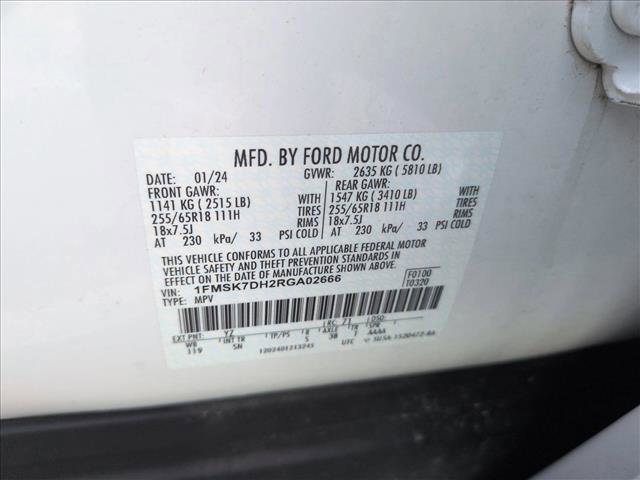 Used 2024 Ford Explorer XLT w/ Equipment Group 202A image 26