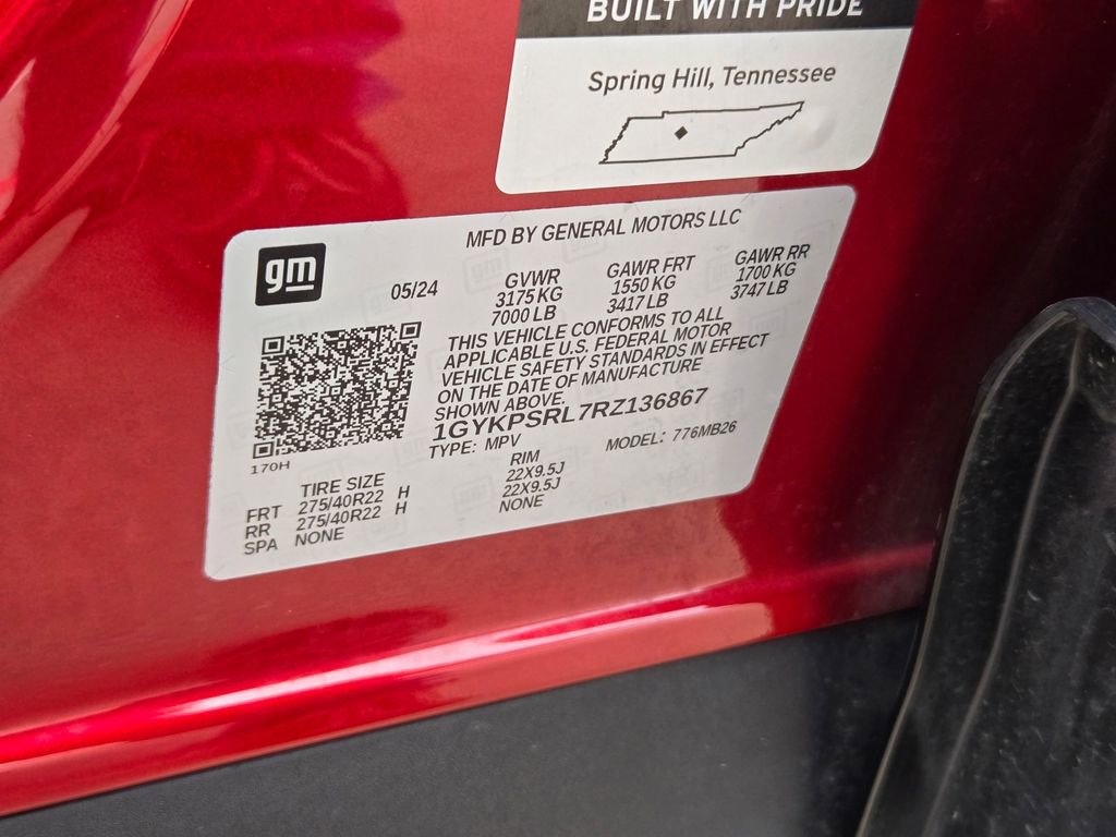 Certified 2024 Cadillac Lyriq Luxury w/ LPO, Floor Liner Package image 33