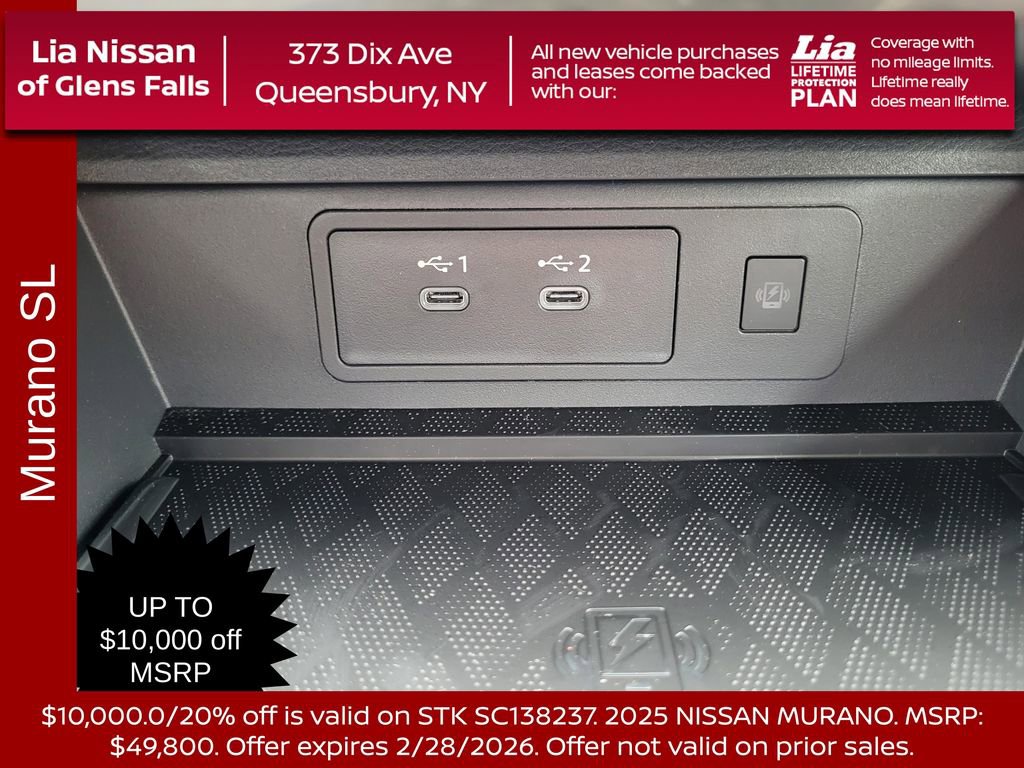 New 2025 Nissan Murano SL w/ Cargo Package image 25
