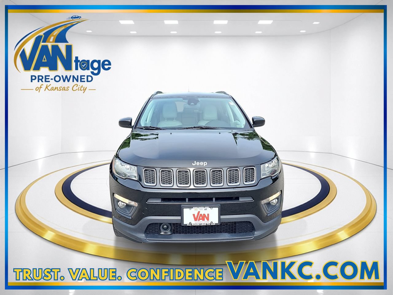Used 2021 Jeep Compass Latitude w/ Driver Assistance Group AWD/4WD image 2