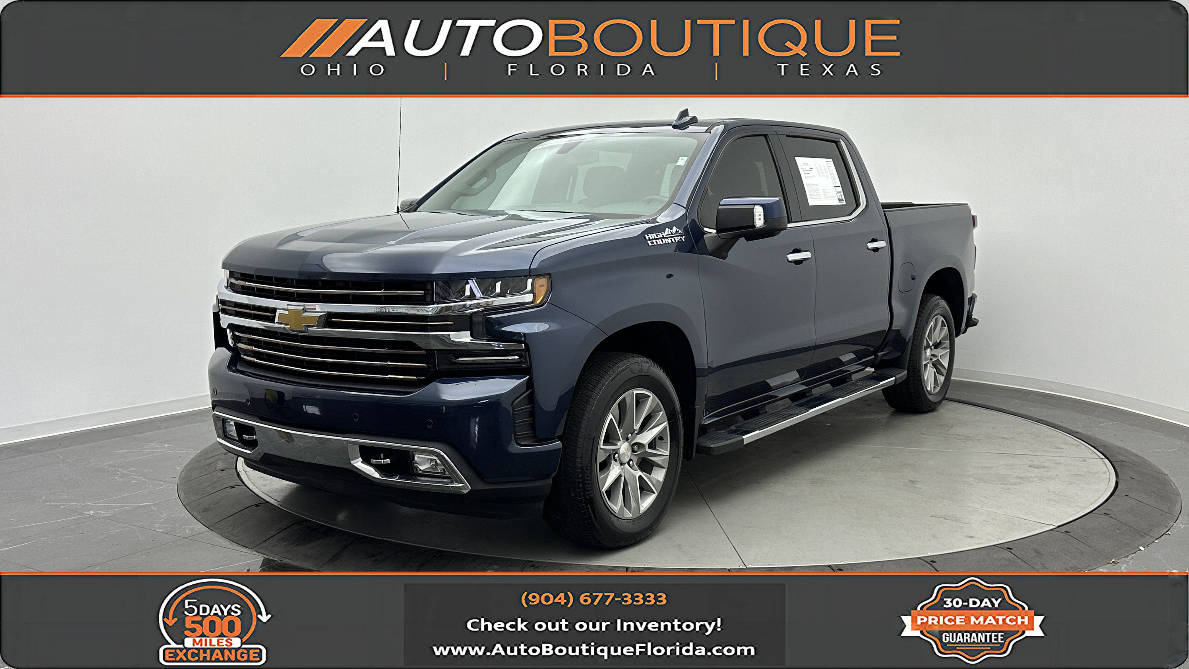 Used 2022 Chevrolet Silverado 1500 High Country