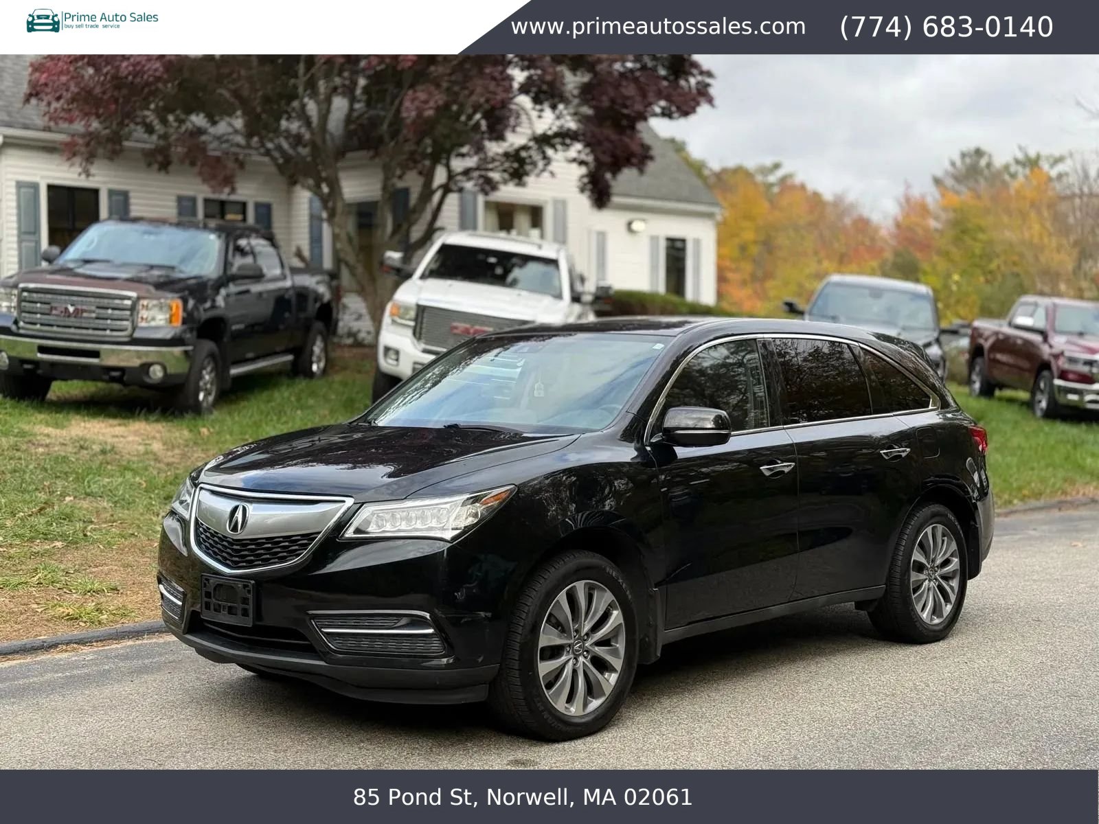 Used 2015 Acura MDX w/ Technology Package AWD/4WD image 2