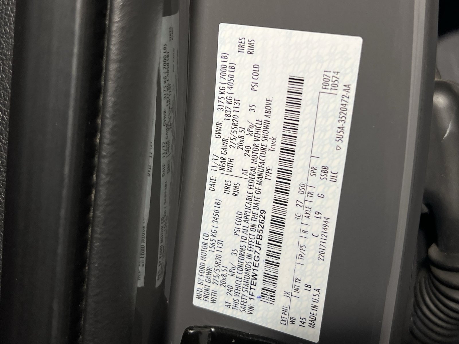 Used 2018 Ford F150 Lariat AWD/4WD image 29
