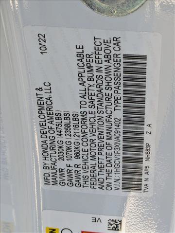 Certified 2022 Honda Accord Sport image 23